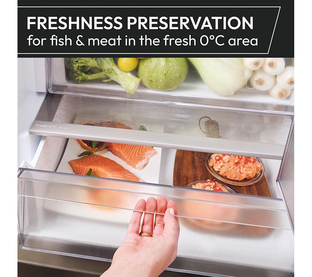 HOOVER H-Combi 300 HONCQ2T618CWK Smart 60/40 Fridge Freezer - White image number 6 of 14