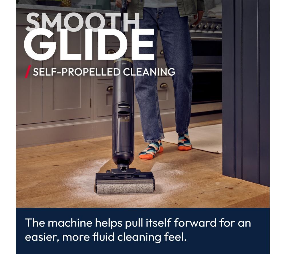 HOOVER HW3 Plus Turbo Clean Upright 2-in-1 Wet & Dry Hard Floor Cleaner - Black & Gold image number 6 of 12