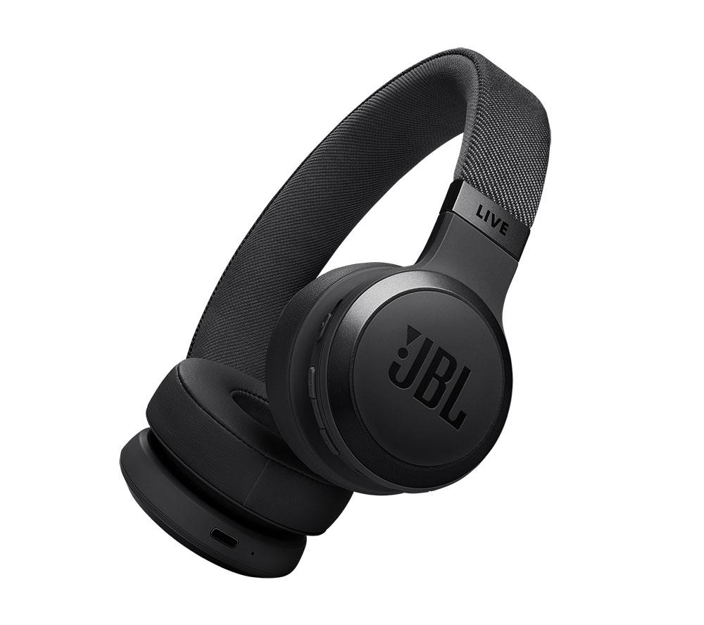 JBL Live 670NC Wireless Bluetooth Noise-Cancelling Headphones - Black