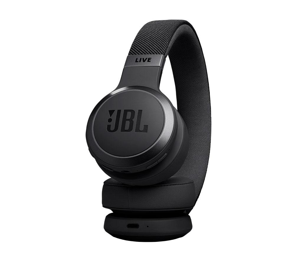JBL Live 670NC Wireless Bluetooth Noise-Cancelling Headphones - Black image number 6 of 10