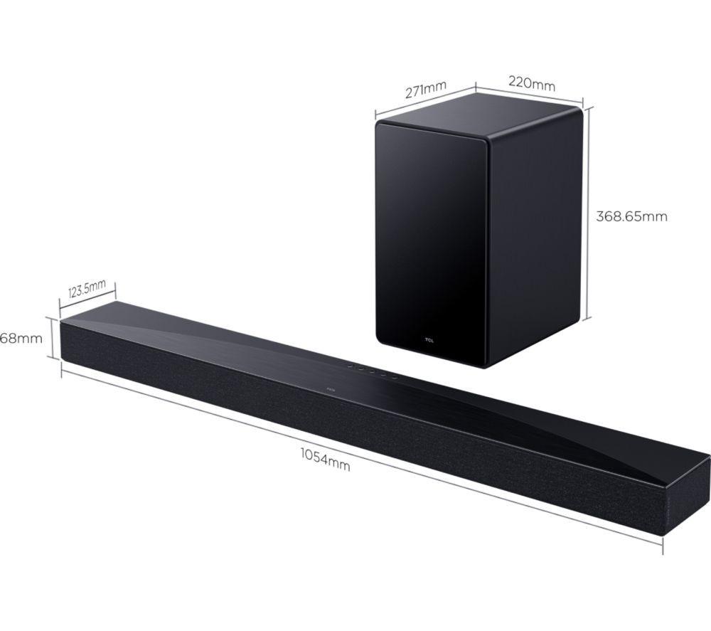 TCL Q65H 5.1 Wireless Soundbar with Dolby Atmos & DTS:X image number 11 of 11