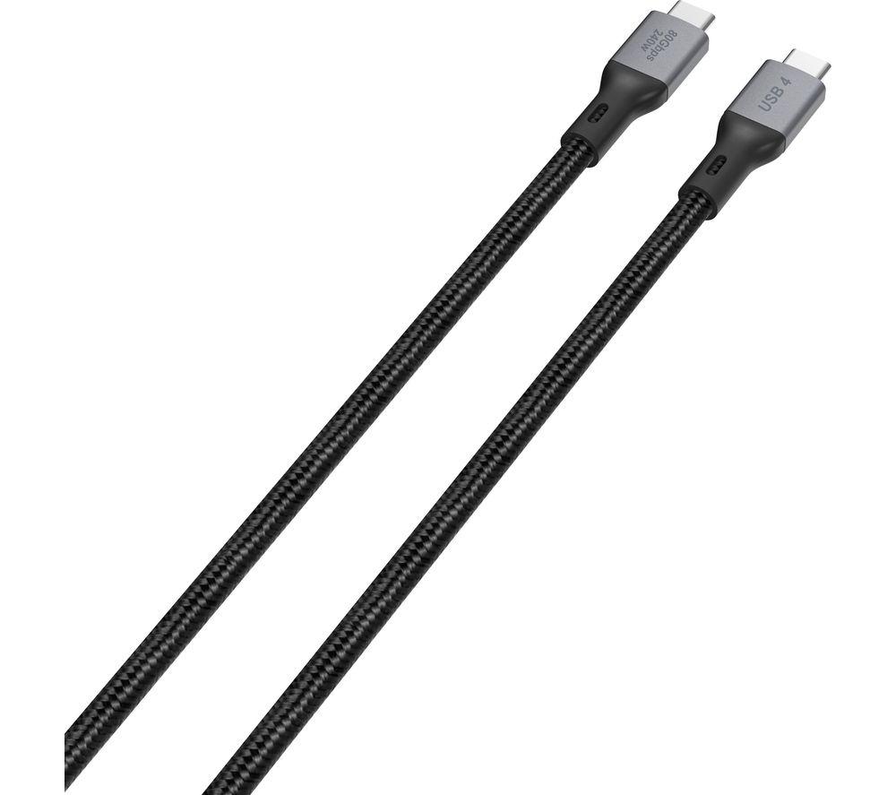SANDSTROM SUSB4CC26 USB 4 Type-C Cable - 1.2 m image number 2 of 3