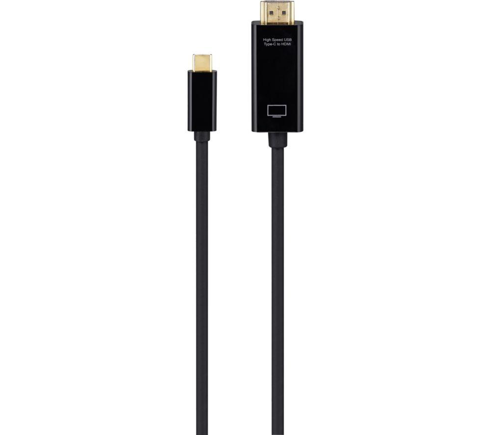 LOGIK L2CHDMI26 High Speed USB Type-C to HDMI Cable - 2 m image number 2 of 2