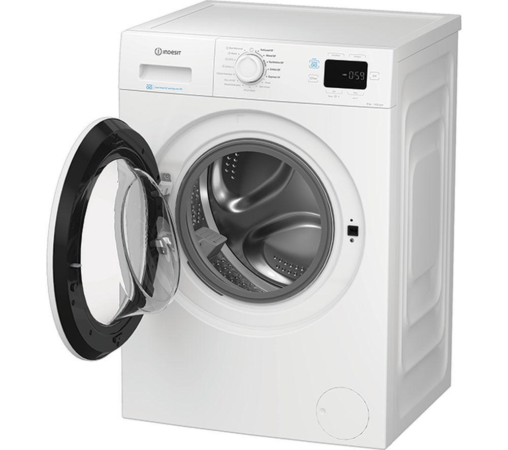INDESIT Push&Go IP 846 PUSH&GO UK 8 kg 1400 Spin Washing Machine - White image number 3 of 10