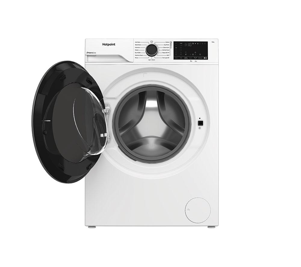 HOTPOINT FabricCare HBCA 103 CARE UK 10 kg 1400 Spin Washing Machine - White image number 2 of 13