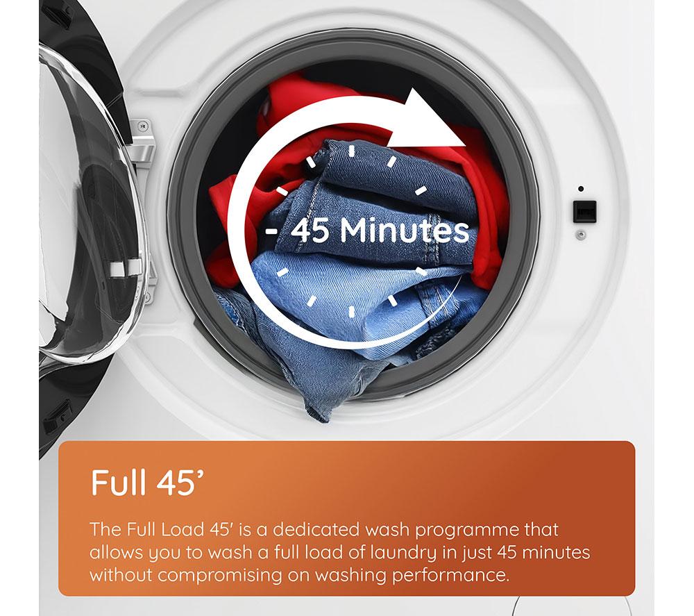HOTPOINT FabricCare HBCA 103 CARE UK 10 kg 1400 Spin Washing Machine - White image number 11 of 13