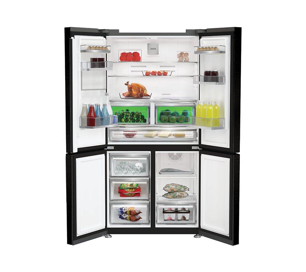 HOTPOINT Total No Frost VitalCare HPGF 6564 XK4UK Fridge Freezer - Black image number 3 of 10