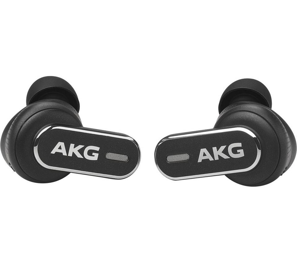 AKG N5 Hybrid Wireless Bluetooth Noise-Cancelling Earbuds - Black