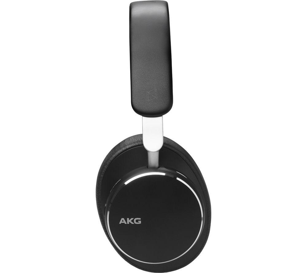 AKG N9 Hybrid Wireless Bluetooth Noise-Cancelling Headphones - Black image number 7 of 8