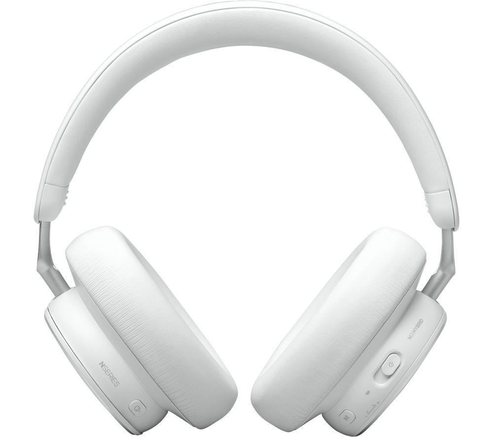 AKG N9 Hybrid Wireless Bluetooth Noise-Cancelling Headphones - White image number 3 of 9