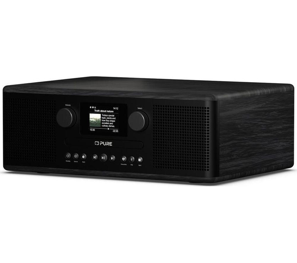 PURE Classic C-D6i DAB+/FM Smart Bluetooth Radio - Black & Ash image number 2 of 8