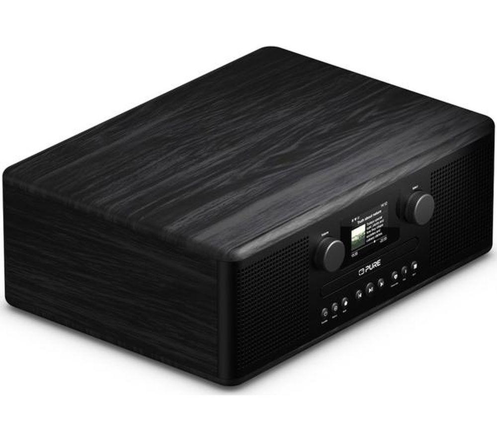 PURE Classic C-D6i DAB+/FM Smart Bluetooth Radio - Black & Ash image number 3 of 8