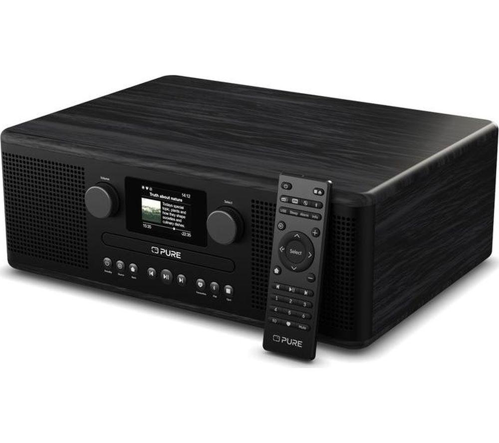 PURE Classic C-D6i DAB+/FM Smart Bluetooth Radio - Black & Ash image number 5 of 8
