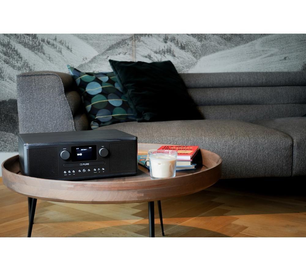 PURE Classic C-D6i DAB+/FM Smart Bluetooth Radio - Black & Ash image number 8 of 8