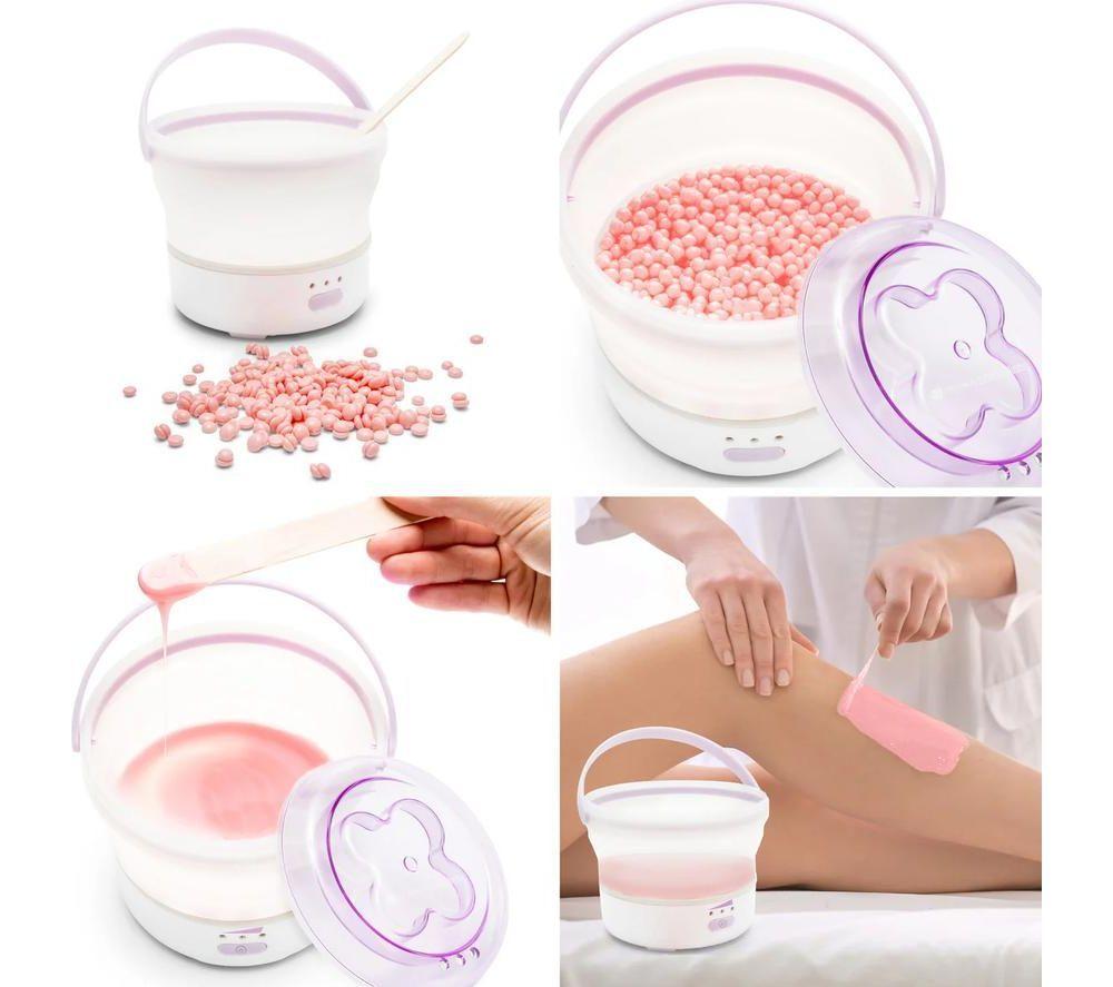 RIO Go Smooth WXST-CHR Hard Wax Heater - White & Pink image number 4 of 7
