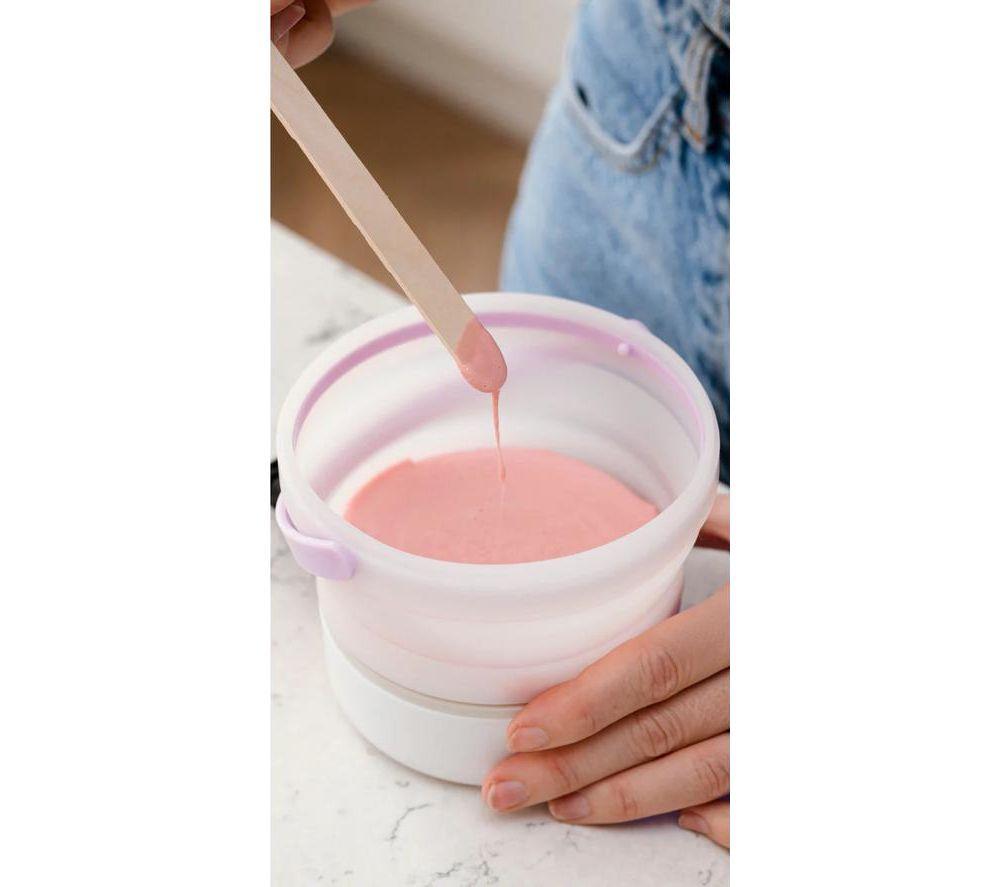 RIO Go Smooth WXST-CHR Hard Wax Heater - White & Pink image number 5 of 7