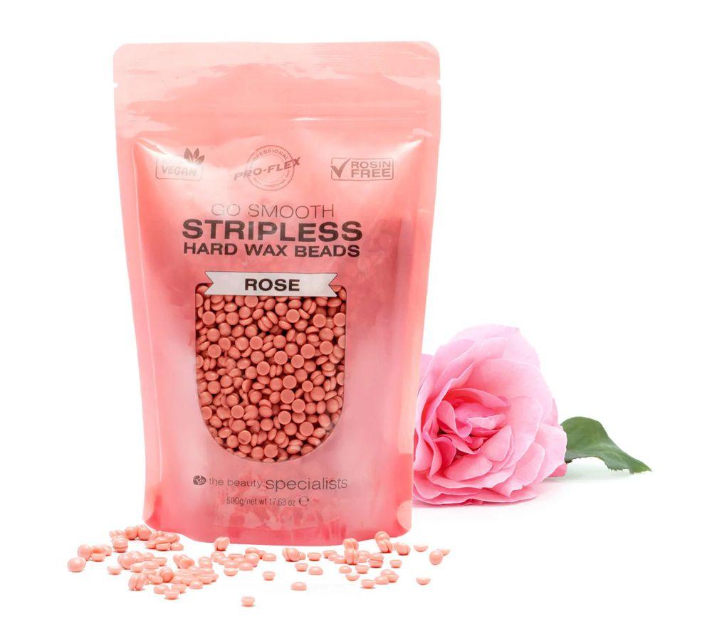 RIO Rose Go Smooth Stripless Hard Wax Beads - Pack of 2, Rose image number 2 of 5
