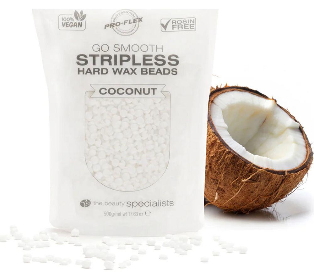 RIO Coconut Go Smooth Stripless Hard Wax Beads - Pack of 2, White image number 3 of 6