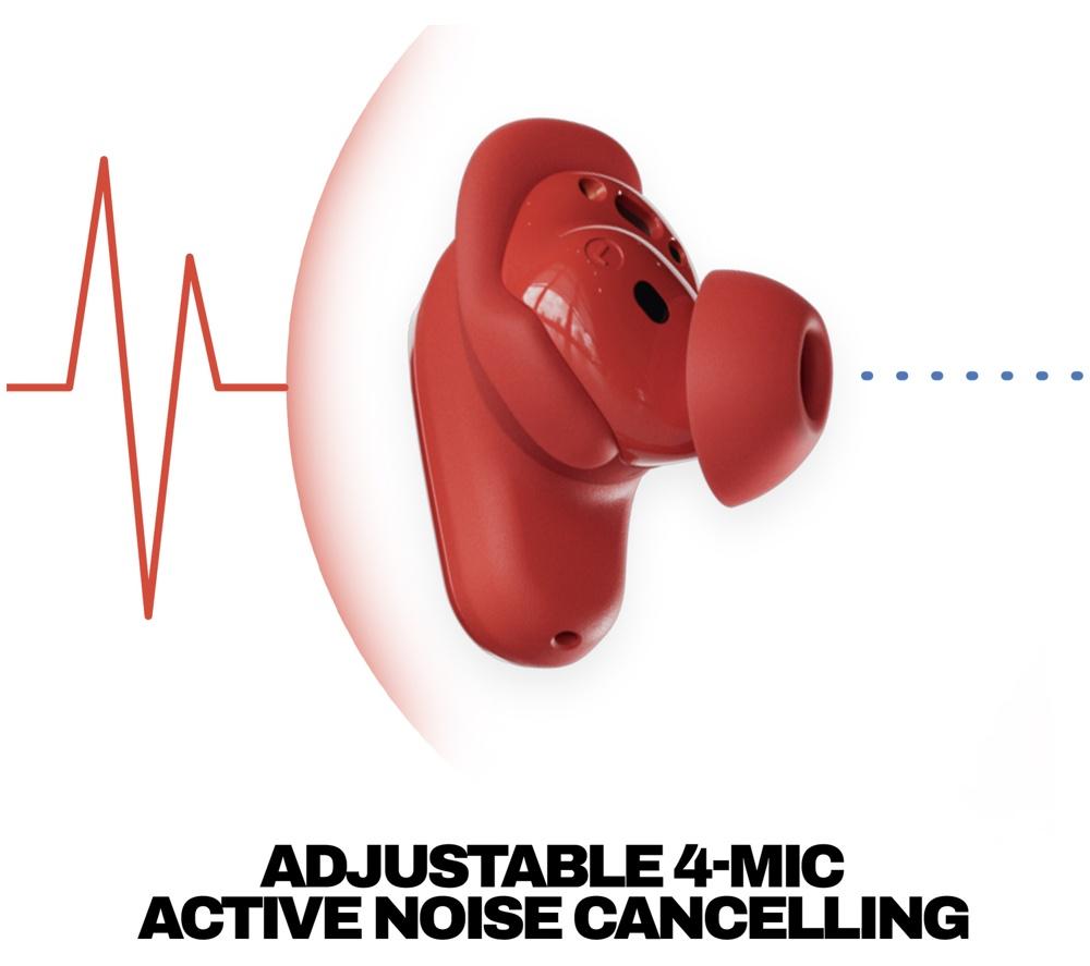 SKULLCANDY Method 360 Wireless Bluetooth Noise-Cancelling Earbuds - Plasma image number 3 of 10