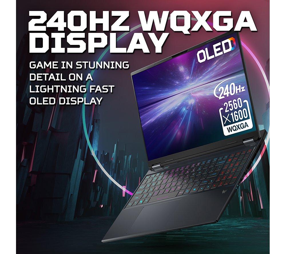 ACER Predator Helios Neo 16S AI 16" Gaming Laptop - Intel&reg; Core&trade; Ultra 9, RTX 5070 Ti, 1 TB SSD image number 5 of 14