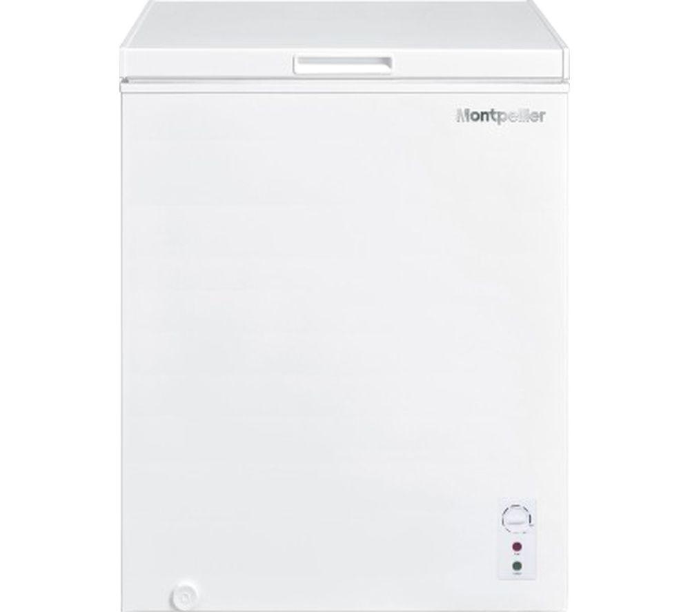 MONTPELLIER MDACF137W Chest Freezer - White