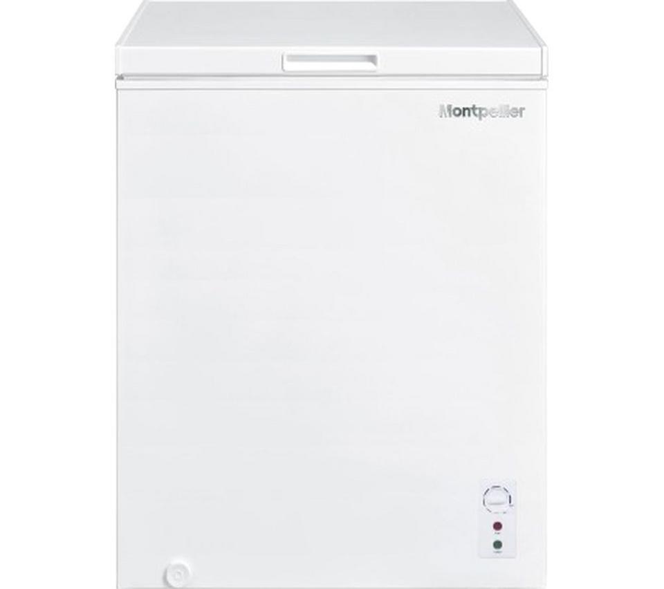 MONTPELLIER MDACF137W Chest Freezer - White