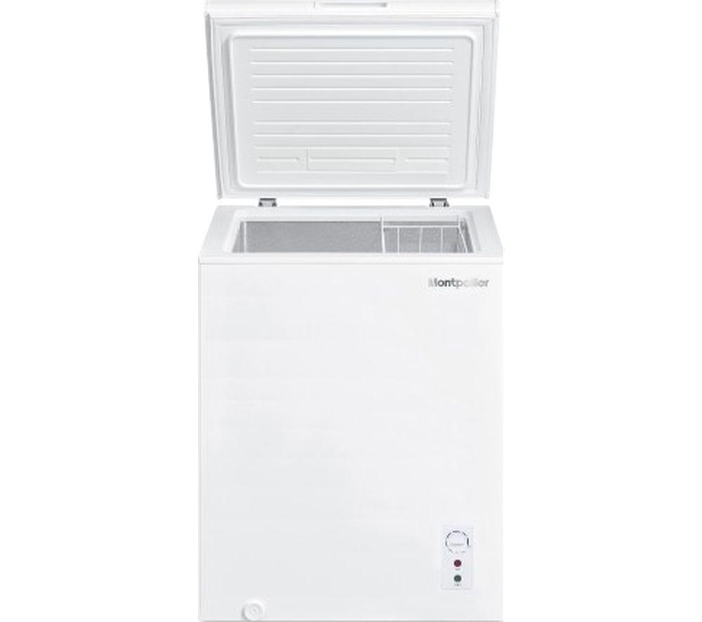 MONTPELLIER MDACF137W Chest Freezer - White image number 2 of 3
