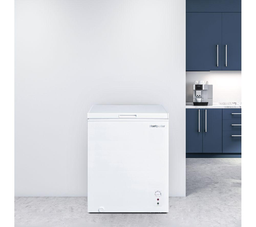 MONTPELLIER MDACF137W Chest Freezer - White image number 3 of 3