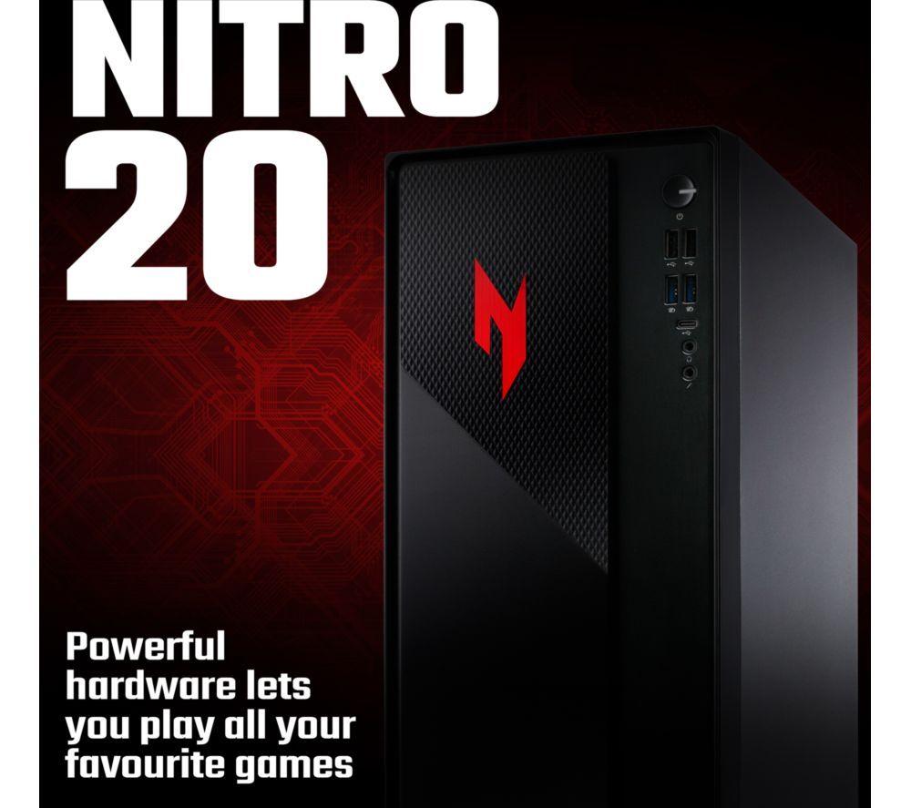 ACER Nitro N20-100 Gaming PC - Intel&reg; Core&trade; i5, RTX 3050, 1 TB SSD image number 3 of 13