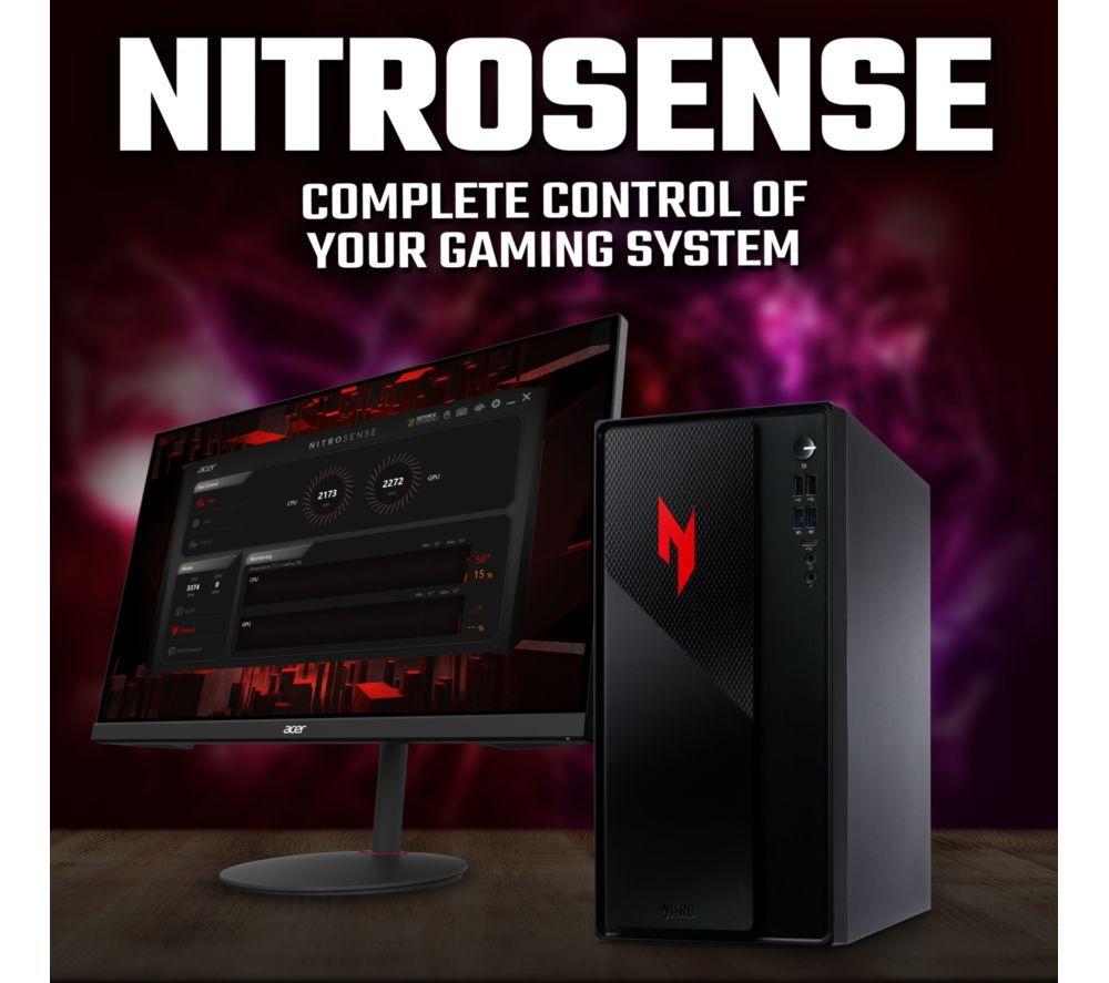 ACER Nitro N20-100 Gaming PC - Intel&reg; Core&trade; i5, RTX 3050, 1 TB SSD image number 5 of 13
