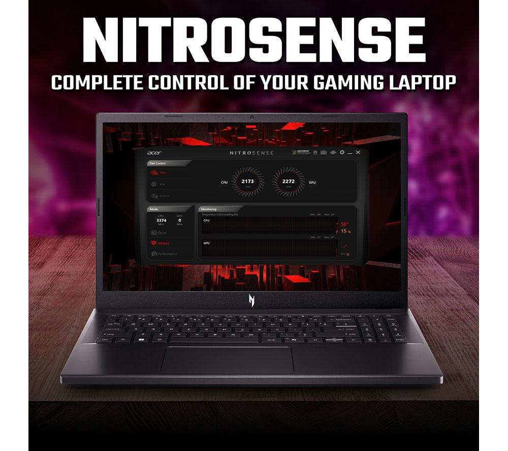 ACER Nitro V15 15.6" Gaming Laptop - AMD Ryzen 5, RTX 4050, 512 GB SSD image number 6 of 10