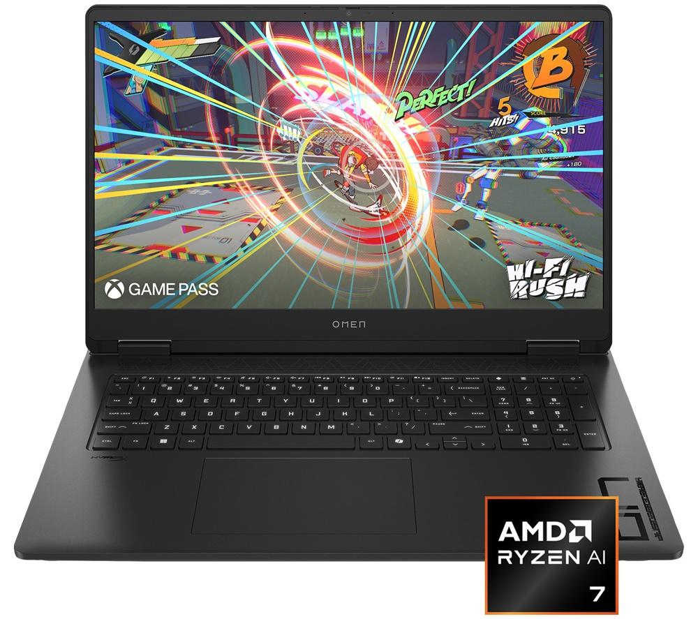 HP OMEN 17-db1505na 17.3" Gaming Laptop - AMD Ryzen AI 7, RTX 5060, 1 TB SSD image number 18 of 26