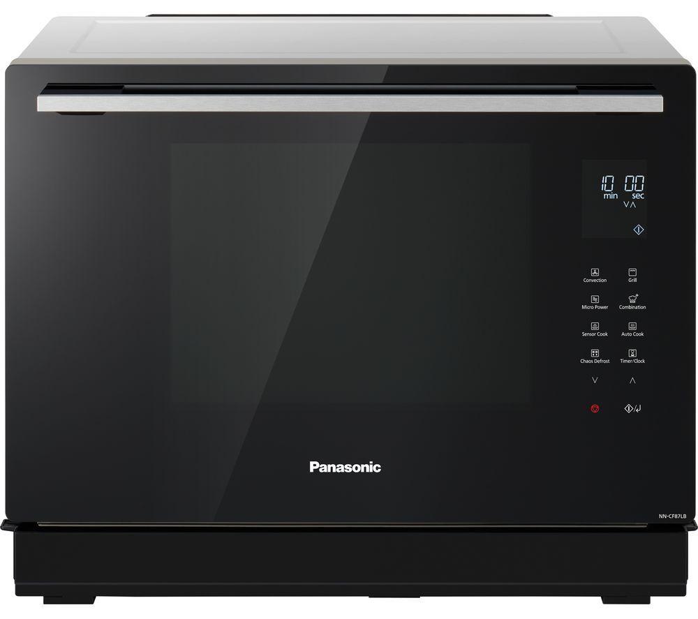 PANASONIC NN-CF87LBBPQ 3-in-1 Combination Microwave – Black, Black