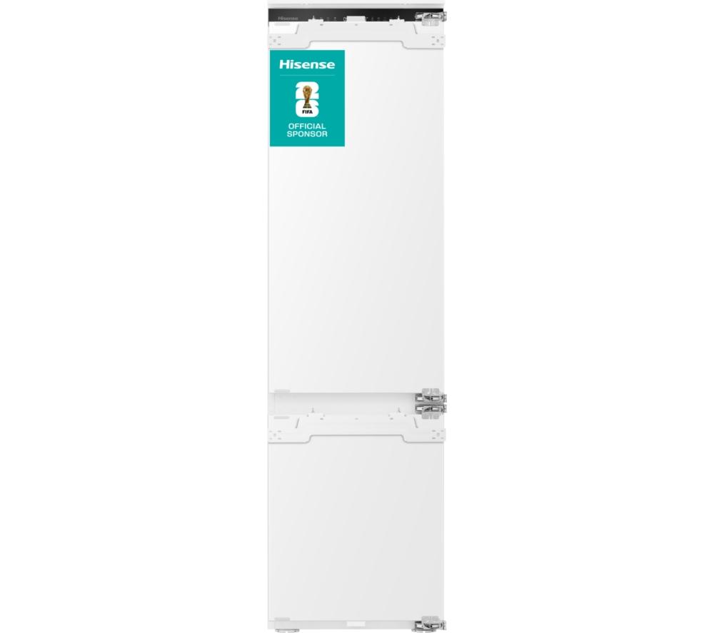 HISENSE RB5B280SSWC Integrated Smart 70/30 Fridge Freezer - Fixed Hinge, White