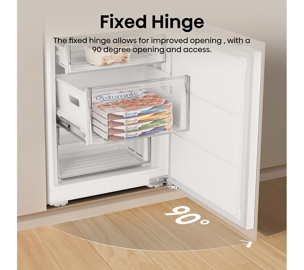HISENSE RB5B280SSWC Integrated Smart 70/30 Fridge Freezer - Fixed Hinge image number 7 of 17