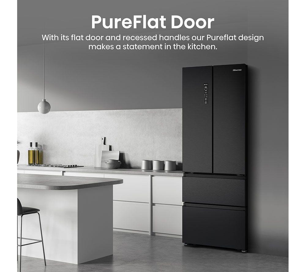 HISENSE PureFlat RF632N4AFC1 Smart Fridge Freezer - Black image number 5 of 13