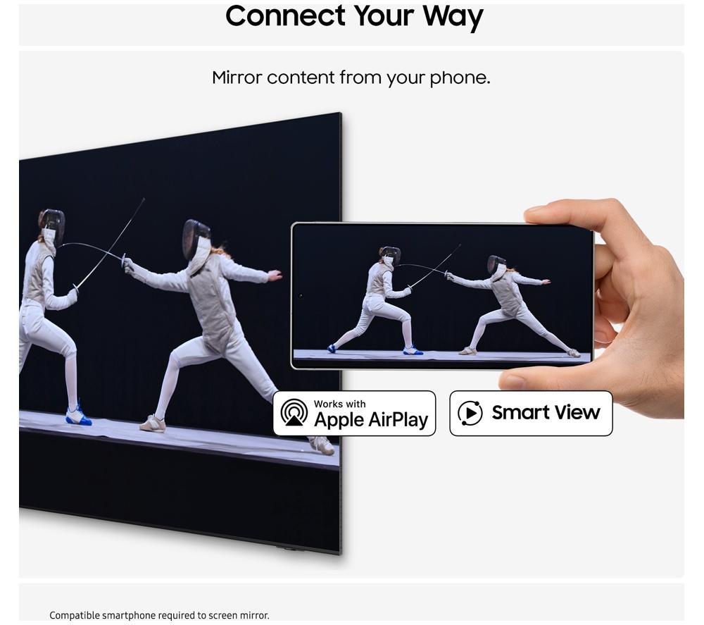 SAMSUNG UE32H5000FKXXU 32" Smart HD Ready HDR LED TV image number 8 of 9