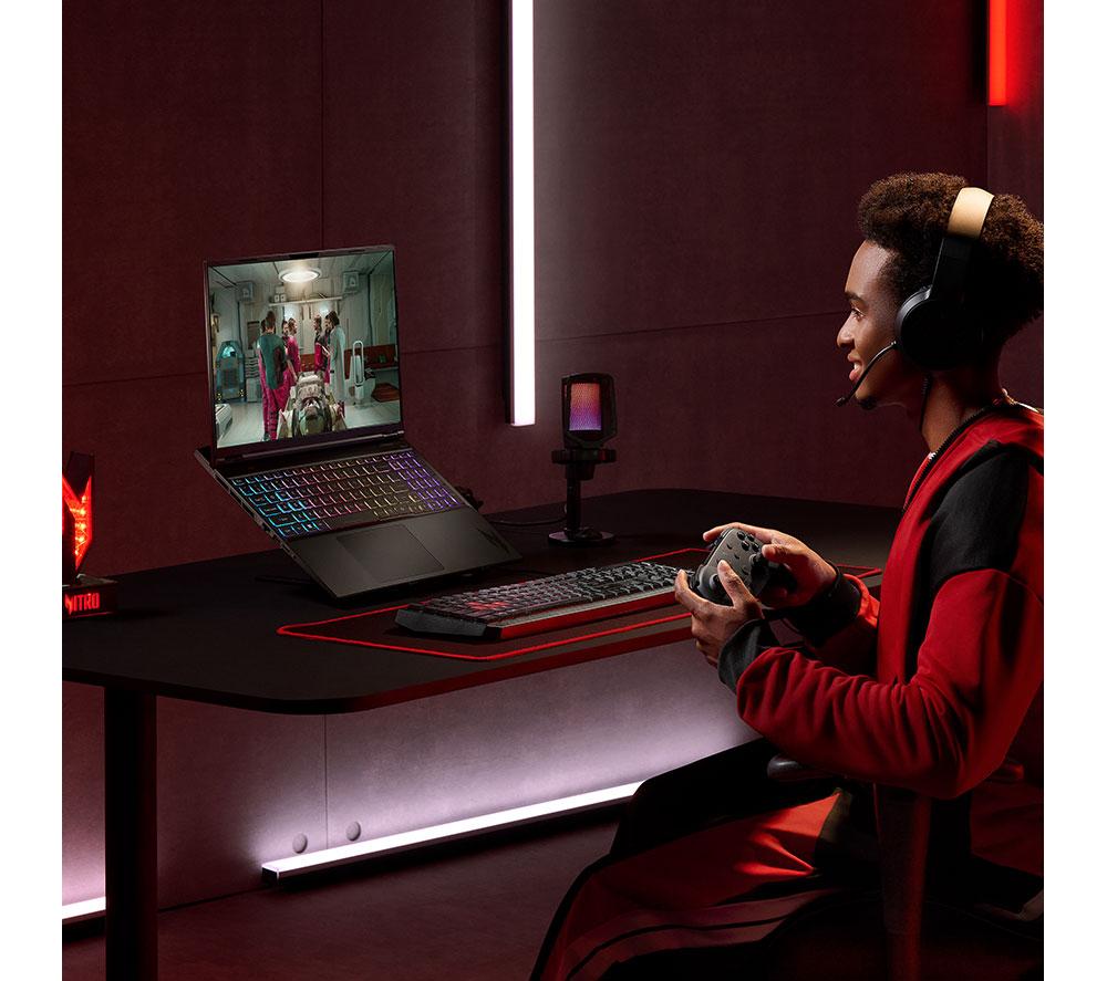 ACER Nitro 16S AI 16" Gaming Laptop - AMD Ryzen AI 9, RTX 5070 Ti, 1 TB SSD image number 8 of 11