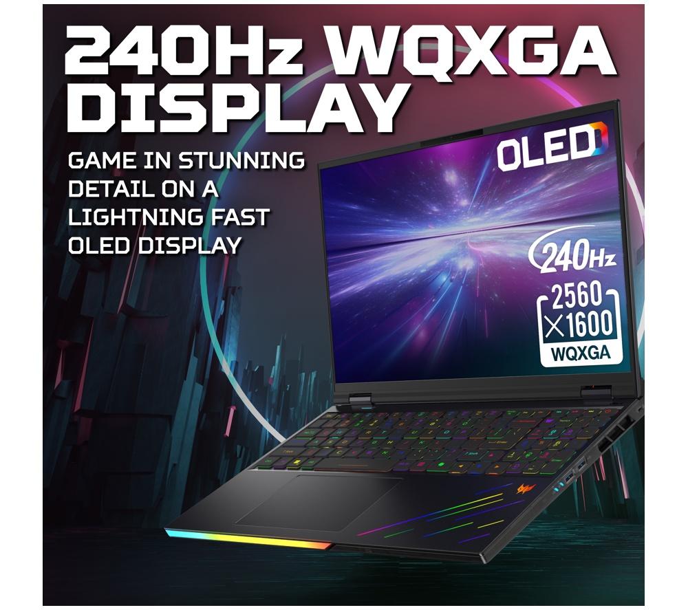 ACER Predator Helios 16 AI 16" Gaming Laptop - Intel&reg; Core&trade; Ultra 9, RTX 5090, 1 TB SSD image number 5 of 16