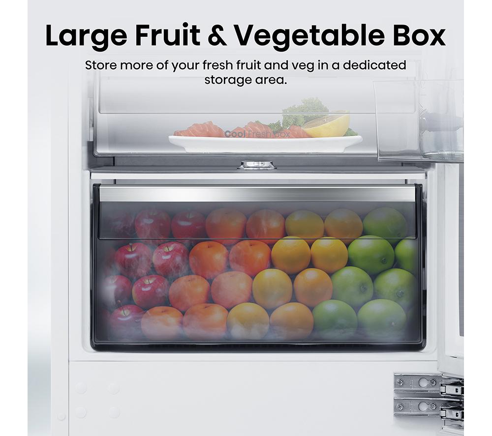 HISENSE RB5B250SSWC Integrated Smart 60/40 Fridge Freezer - Fixed Hinge image number 9 of 16