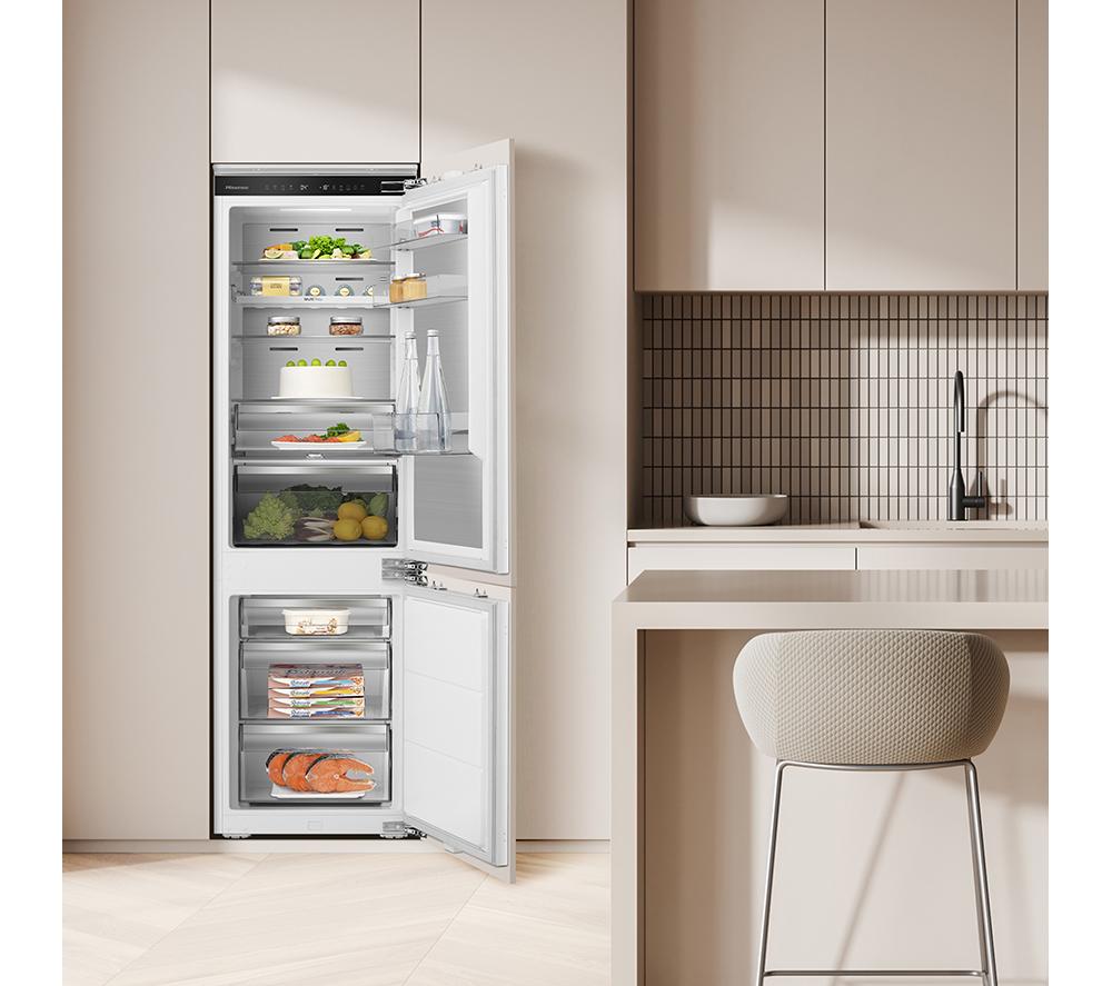 HISENSE RB5B250SSWC Integrated Smart 60/40 Fridge Freezer - Fixed Hinge image number 12 of 16