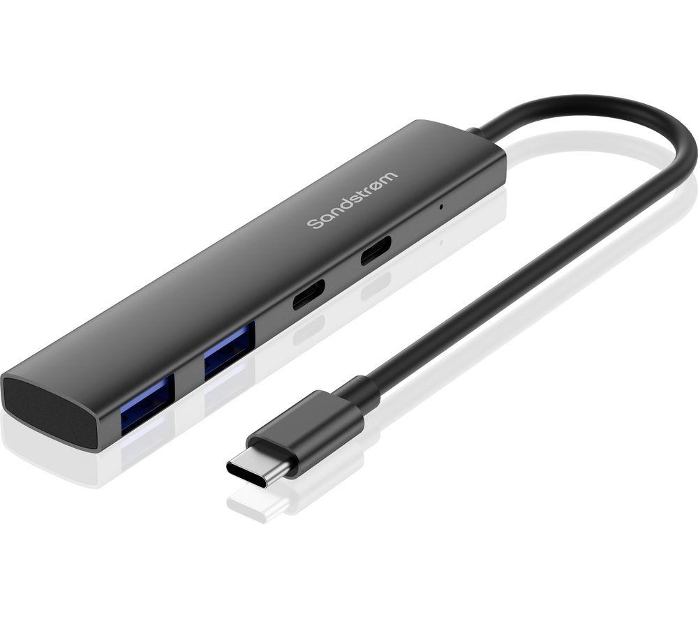 SANDSTROM S2C2AHUB26 4-port USB Type-C Connection Hub image number 2 of 2