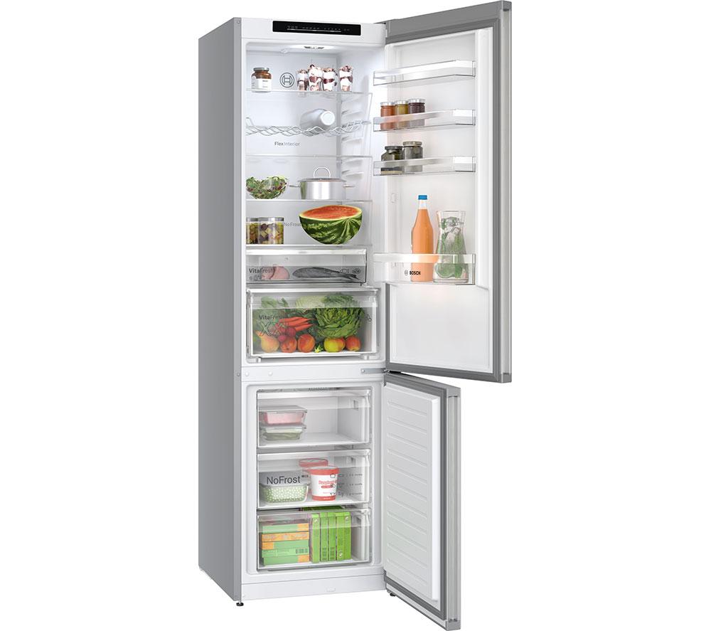 BOSCH Series 4 KGN392LAGG 70/30 Fridge Freezer - Stainless Steel image number 2 of 17