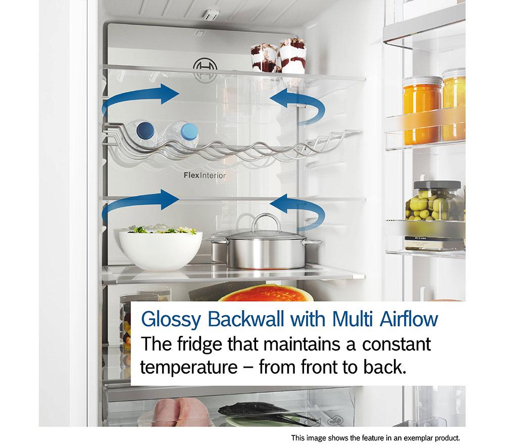 BOSCH Series 4 KGN392LAGG 70/30 Fridge Freezer - Stainless Steel image number 6 of 17