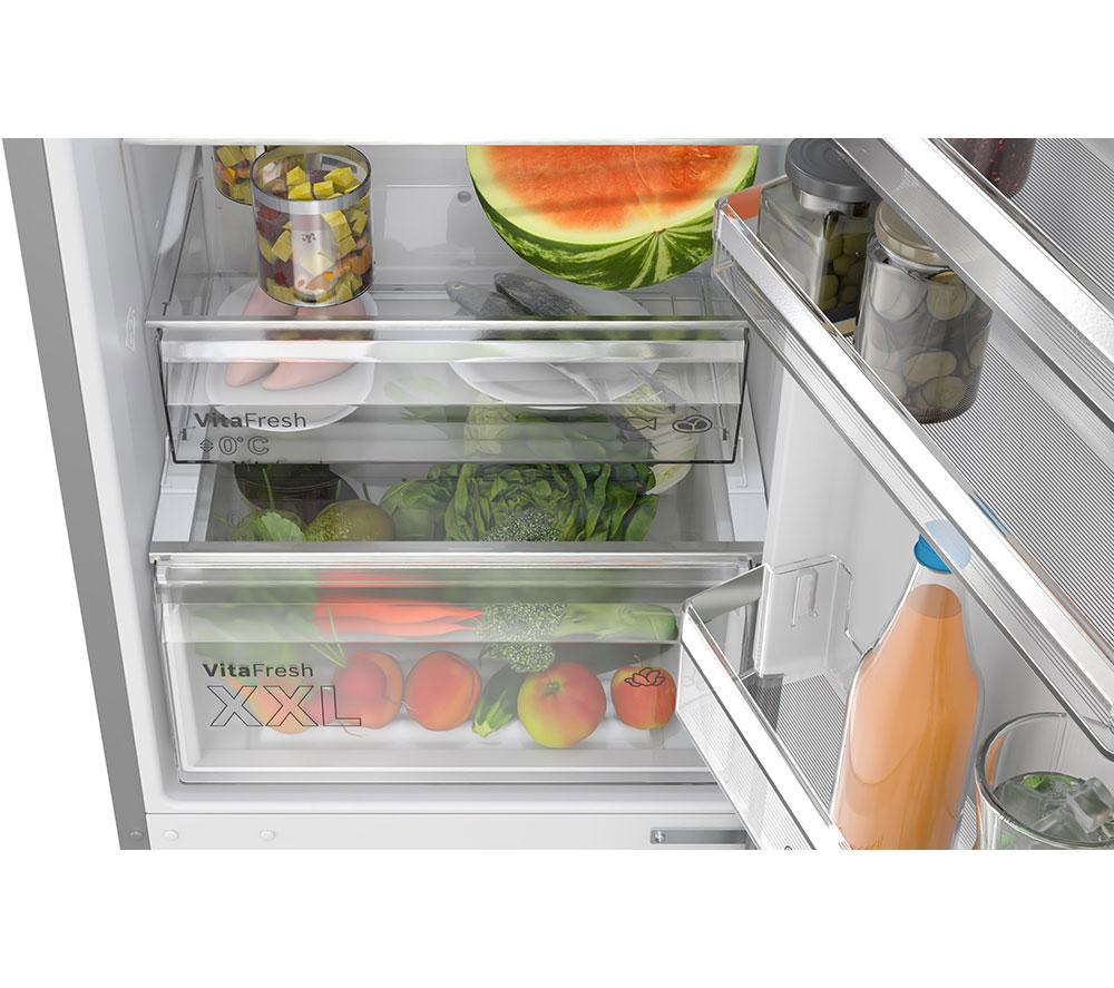 BOSCH Series 4 KGN392LAGG 70/30 Fridge Freezer - Stainless Steel image number 11 of 17