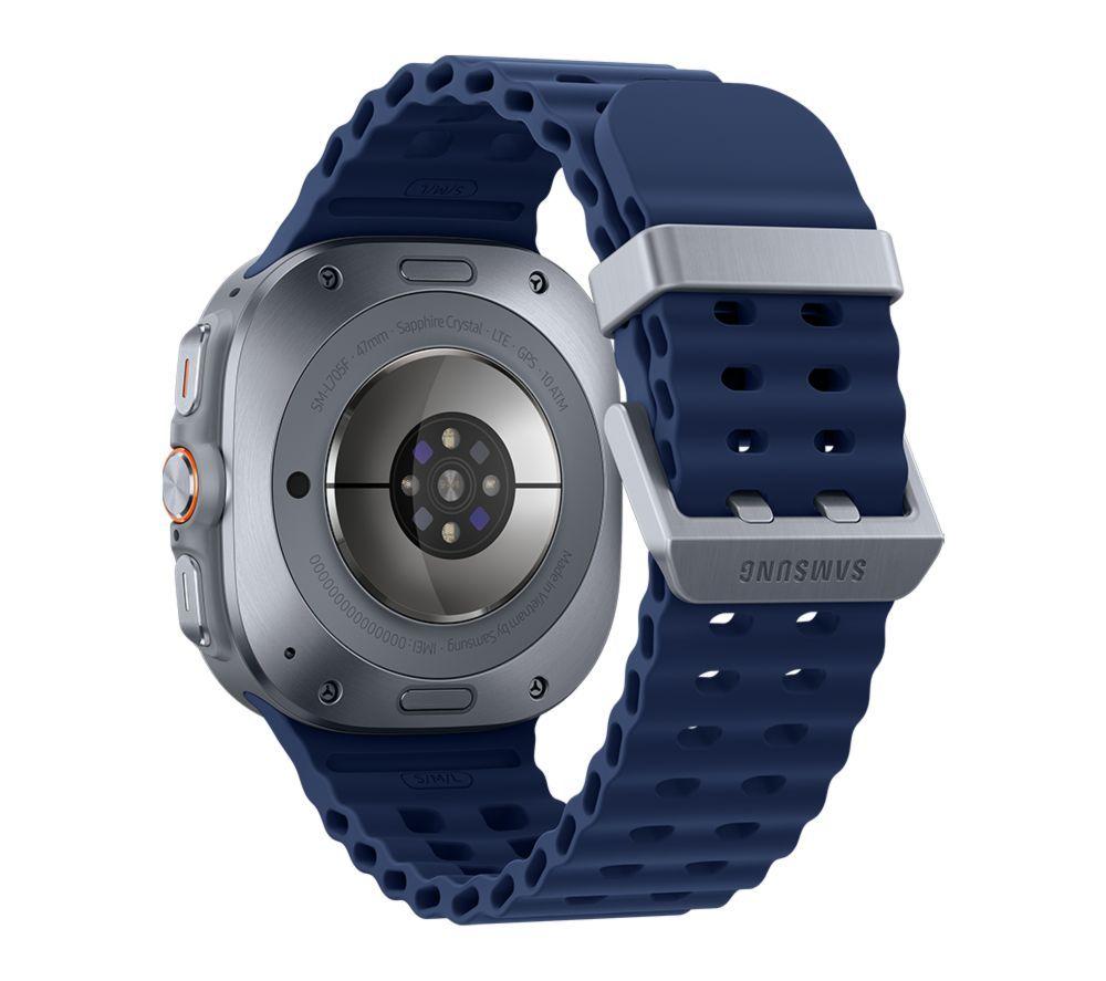 SAMSUNG Galaxy Watch Ultra (2025) LTE with Bixby - Titanium Blue, 47 mm image number 9 of 11