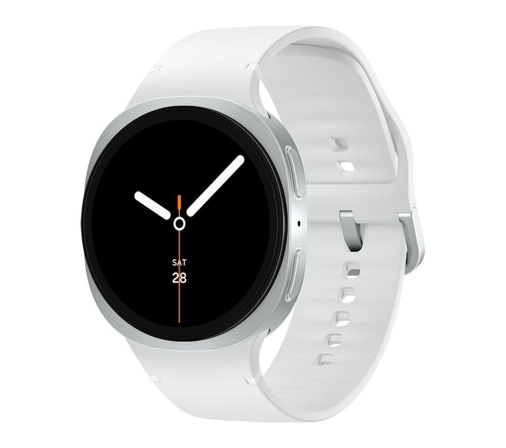 Samsung Galaxy Watch8 Lte With Bixby - Silver, 44 Mm, Silver/Grey