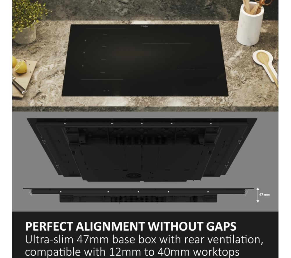 HAIER HAMTB56IRB1S 65 cm Electric Induction Hob - Black image number 7 of 12