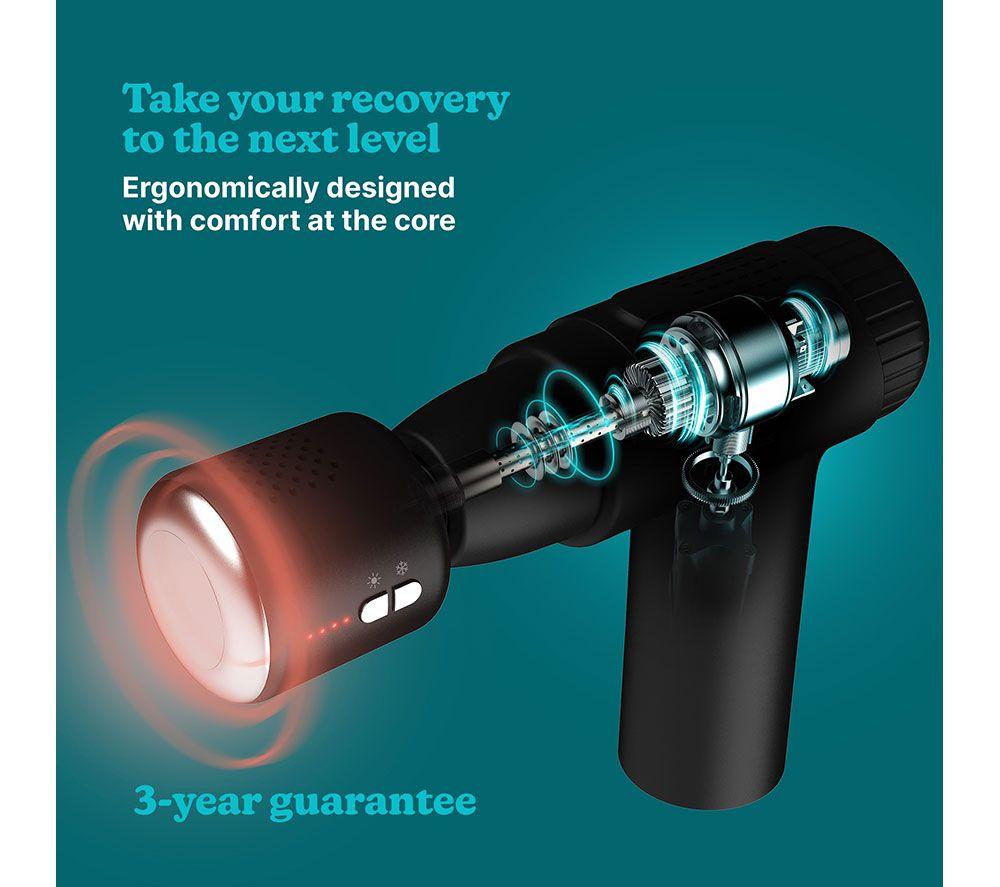 HOMEDICS Novo Hot & Cold Massage Gun - Black image number 13 of 13