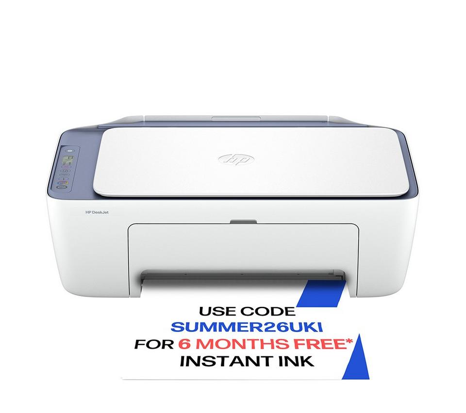 HP DeskJet 2922 All-in-One Wireless Inkjet Printer & 3 Months Free Instant Ink